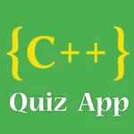 c++ programming quiz app with android application logo